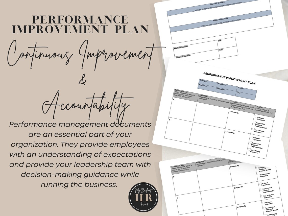 Performance Management & Improvement Plan | Employee Policies | Human ...
