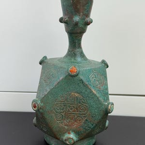 Rare Islamic Bronze Rosewater Sprinkler | 9th–10th Century , Early Islam Antique
