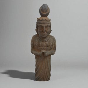 Ancient Near Eastern Old Antique Stone Figurine | Rare Collectible