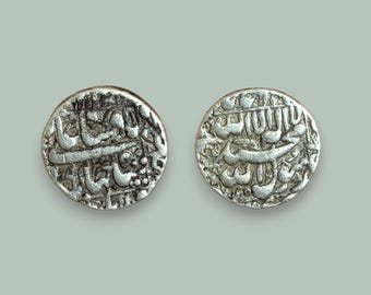 Imperio mogol. Rupia Shah Jahan AR / 1628-1658 d. C. / 11,38 g / Muy buena calidad