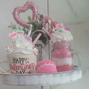 Valentine's Tiered Tray Accents