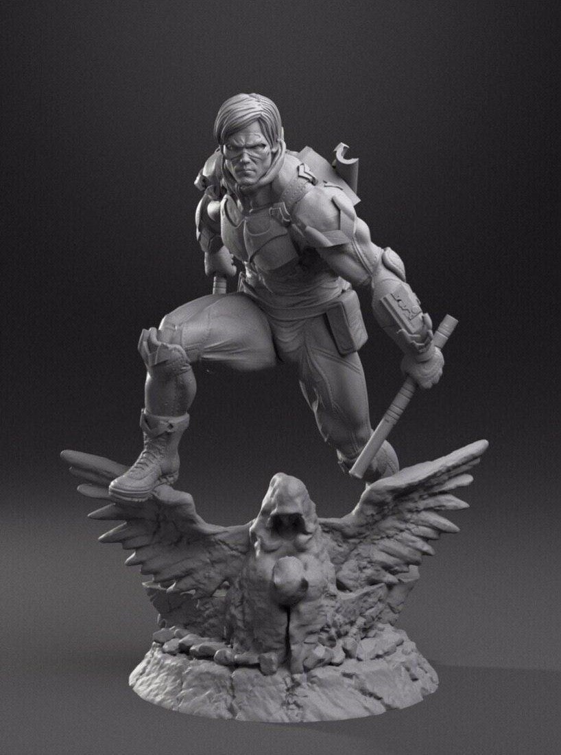 Nightwing DC Comics 3D STL files for 3D Printer, 3D Model, Movie Lover Gift, 3D Print Nightwing Lover, DC Comics, Gamer Gift