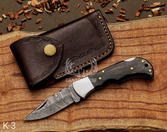 Pocket Knife Custom Folding Knife Groomsmen gift  Anniversary Gift for Husband   Gift for dad Birthday Gift for Boyfriend