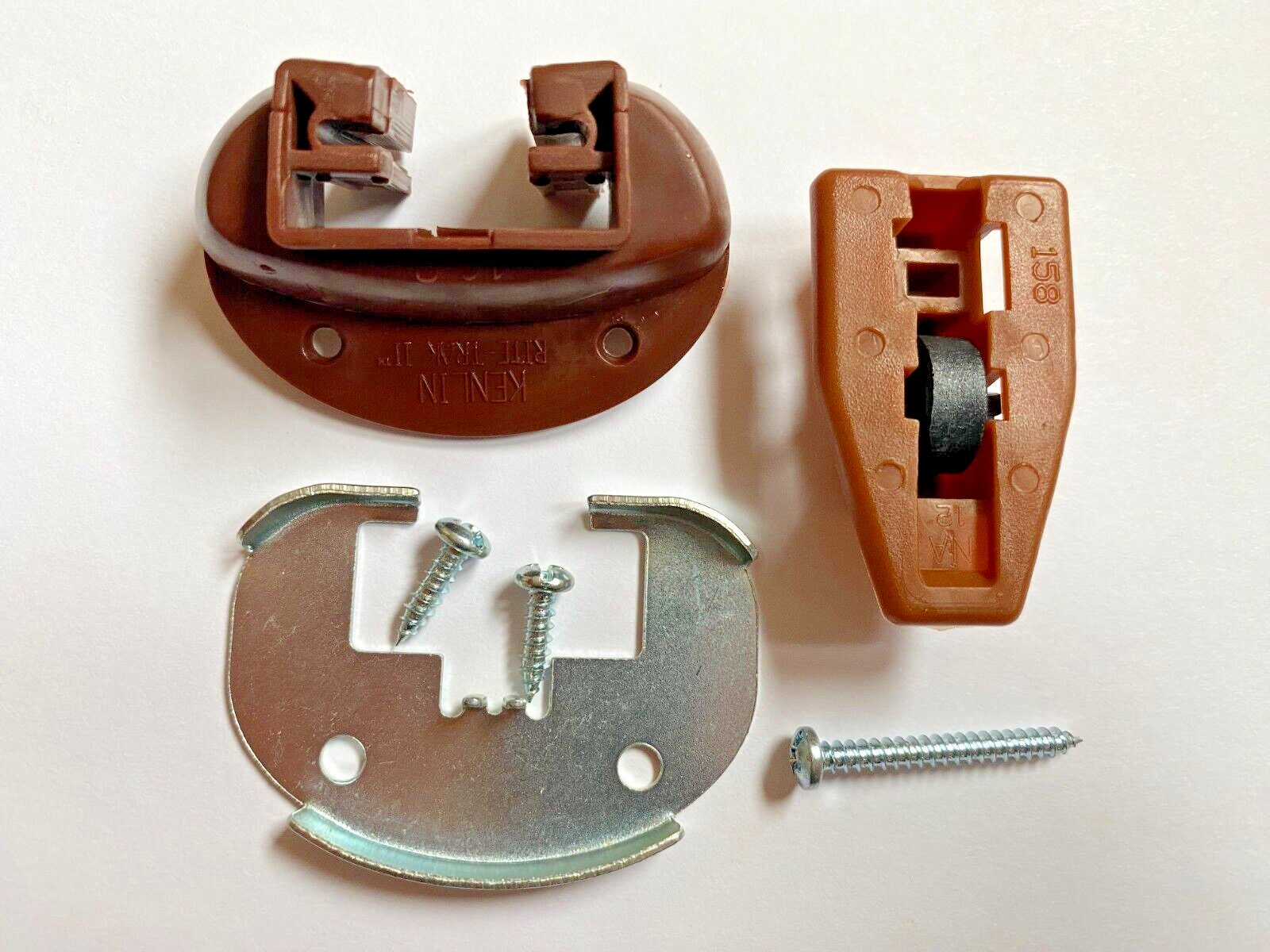 Kenlin Rite Trak II Drawer Guide Glide Stop Roller Metal Etsy Hong Kong