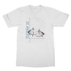 Pisces T-Shirt, Zodiac Sign T-Shirt, Pisces Zodiac T-Shirt, Pisces Birthday Tee, Unisex Short Sleeve T-Shirt, Gifts for Pisces, Pisces Tee