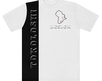 Camiseta unisex Sublimación de corte y costura premium de Tokoloshi
