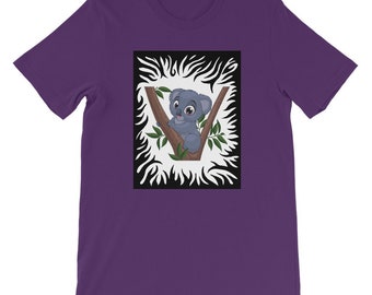 Camiseta Baby Koala, camiseta Koala para niños, ropa linda de Koala, camiseta clásica para niños, camiseta Koala, camisa amante de Koala, regalo de baby shower de cumpleaños