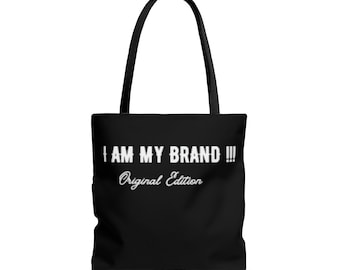 I Am My Brand Shoulder Tote Bag | Grocery Tote Bag | Tote Bag For Travel And College | Eco friendly Tote Bag