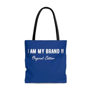 I Am My Brand Tote Bag | Lunch Tote Bag | Everyday Tote Bag | Messenger Eco friendly Tote Bag