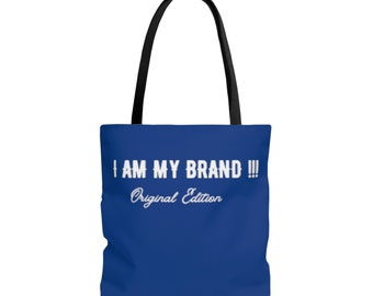 I Am My Brand Tote Bag | Lunch Tote Bag | Everyday Tote Bag | Messenger Eco friendly Tote Bag