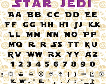 star font , wars font , star font svg , star font ttf