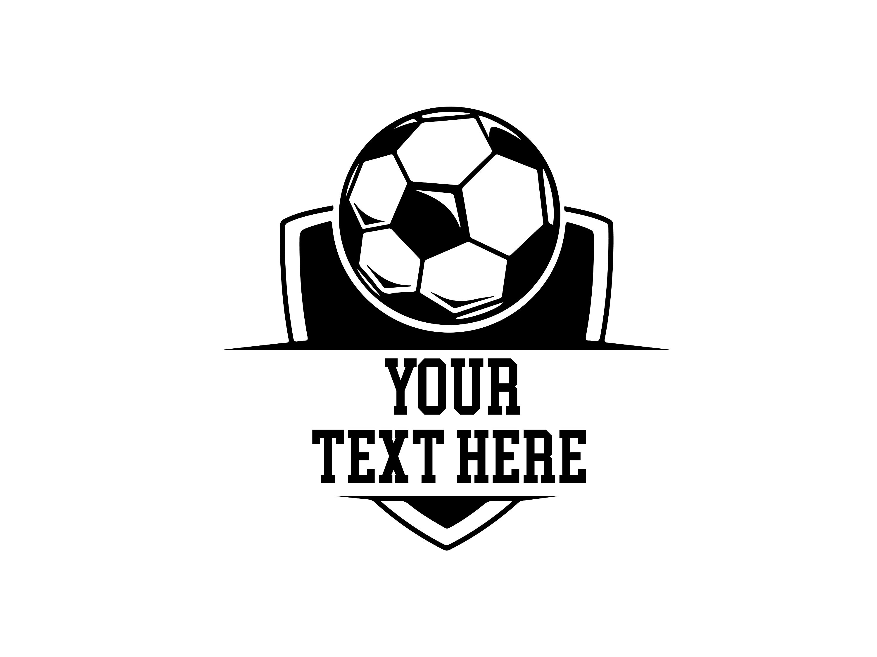 Soccer Ball Svg Bundle Soccer Ball Monogram Svg Soccer Etsy Australia