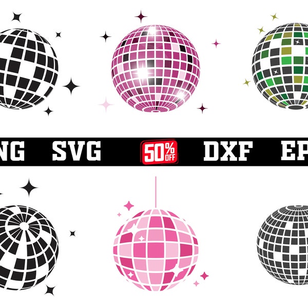 disco ball svg bundle , disco ball svg png , disco cowgirl , party svg , disco ball clipart
