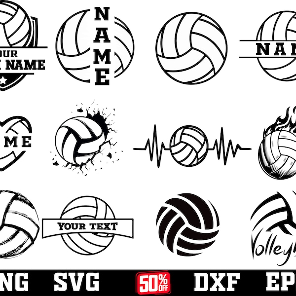 Volleyball svg bundle , Volleyball Team Name SVG , Volleyball png , Volleyball Shirt svg , Volleyball Clip Art