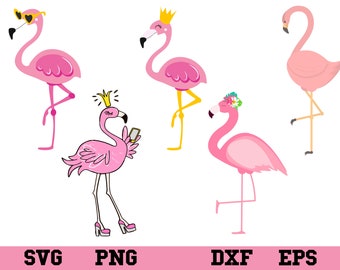 flamingo svg bundle , Flamingo Clip art , Flamingo PNG , cute Flamingo svg , flamingo cut file