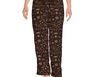 Coffee Lover Pajama Pants: Women's Cozy Polyester Lounge Sleepwear