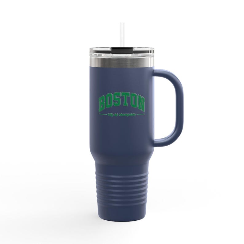 Taza de viaje Boston City of Champions: vaso térmico de acero inoxidable de 40 oz imagen 9