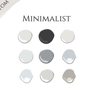 Sherwin Williams, Modern Farmhouse Paint Palette, Home Paint Colors, Whole House Color Scheme, Coordinating Colors, Whole Home Paint Colors