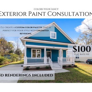 EXTERIOR Paint Color CONSULTATION Exterior paint color combinations Custom exterior paint palette best Exterior house colors scheme