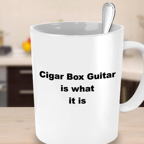 Cigar Box Guitar, Handmade Guitar, Unique Guitar Gift, Blues Guitar, Folk Instrument, 3 String Guitar, DIY Music Present, Slide Guitar