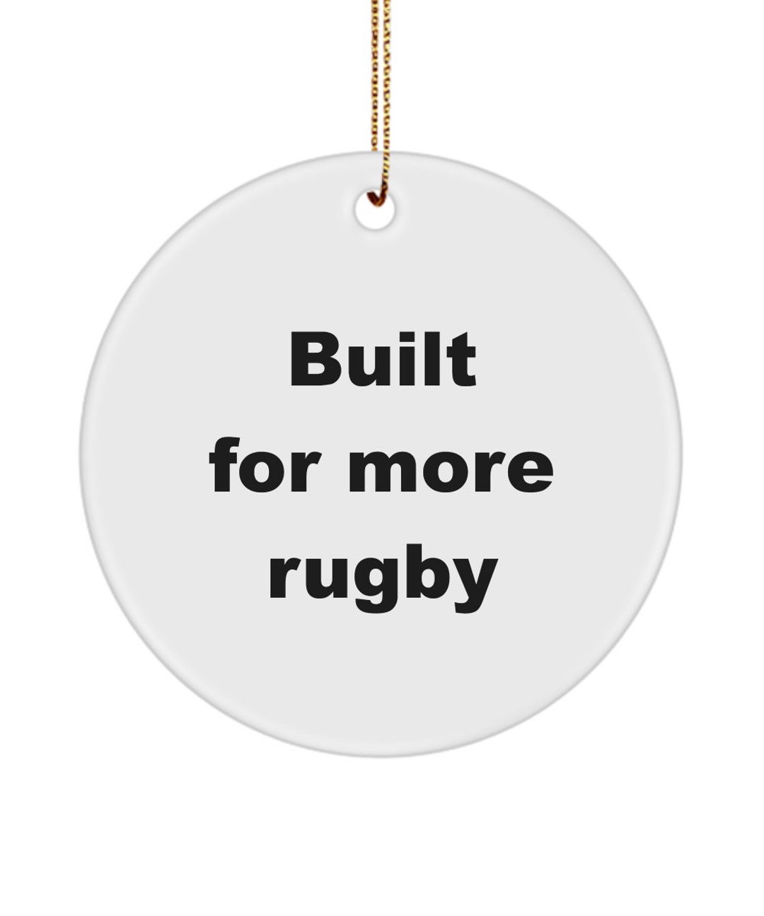 Rugby Gift Ornament for Rugby Player Rugby Fan Rugby Ball Etsy