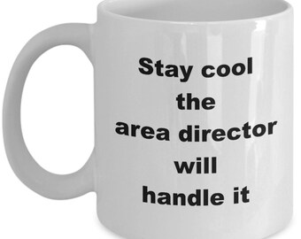 Area Director Gift Mug, Gift for Directors