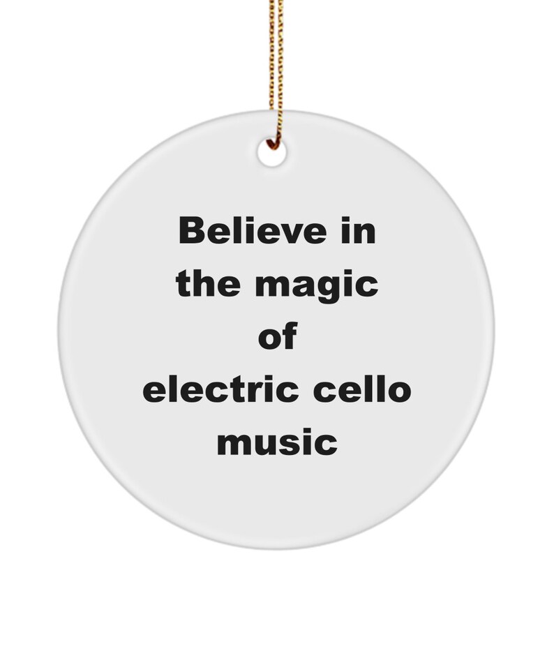 Electric Cello, Electric Music, Cello Player Gift, Music Lover, String