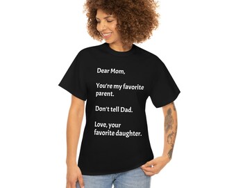 Liebe Mama für dunkles Unisex Heavy Cotton Tee