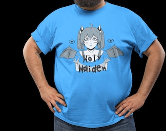 Anime T-shirt Sieht aus wie ein Vampir, aber es ist nur eine Fledermaus.