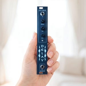 Mini DELAY Eurorack Delay-effektmodul för modulär synth • DIY-kit SMD förmonterad • Bigzun