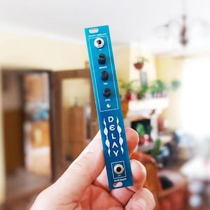 Mini DELAY Eurorack Delay-effektmodul för modulär synth • DIY-kit SMD förmonterad • Bigzun