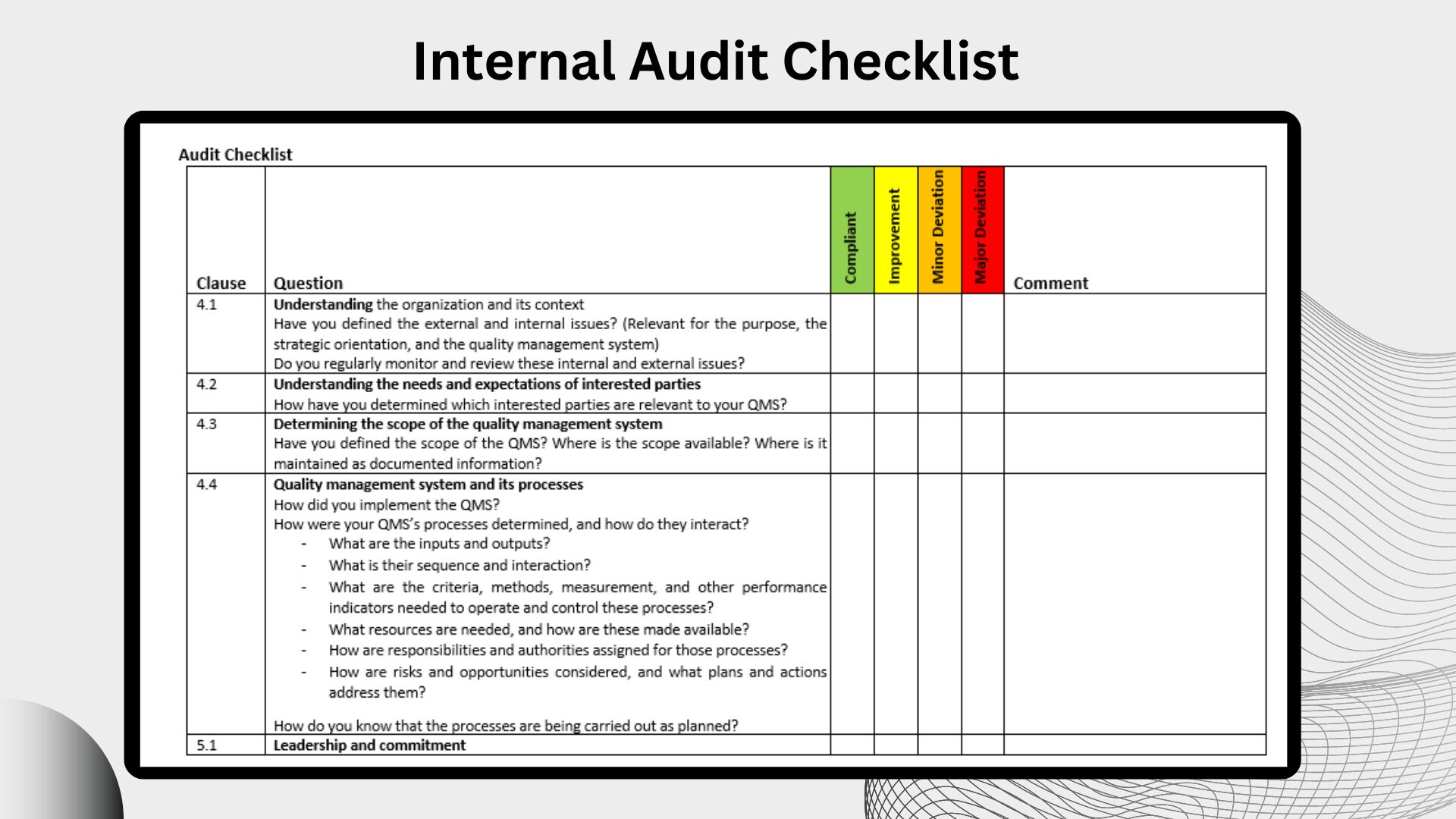 Ultimate Audit Bundle Internal & External Audits Checklist - Etsy