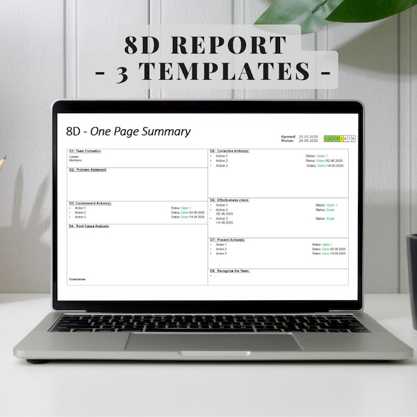 5 Why Template - Etsy