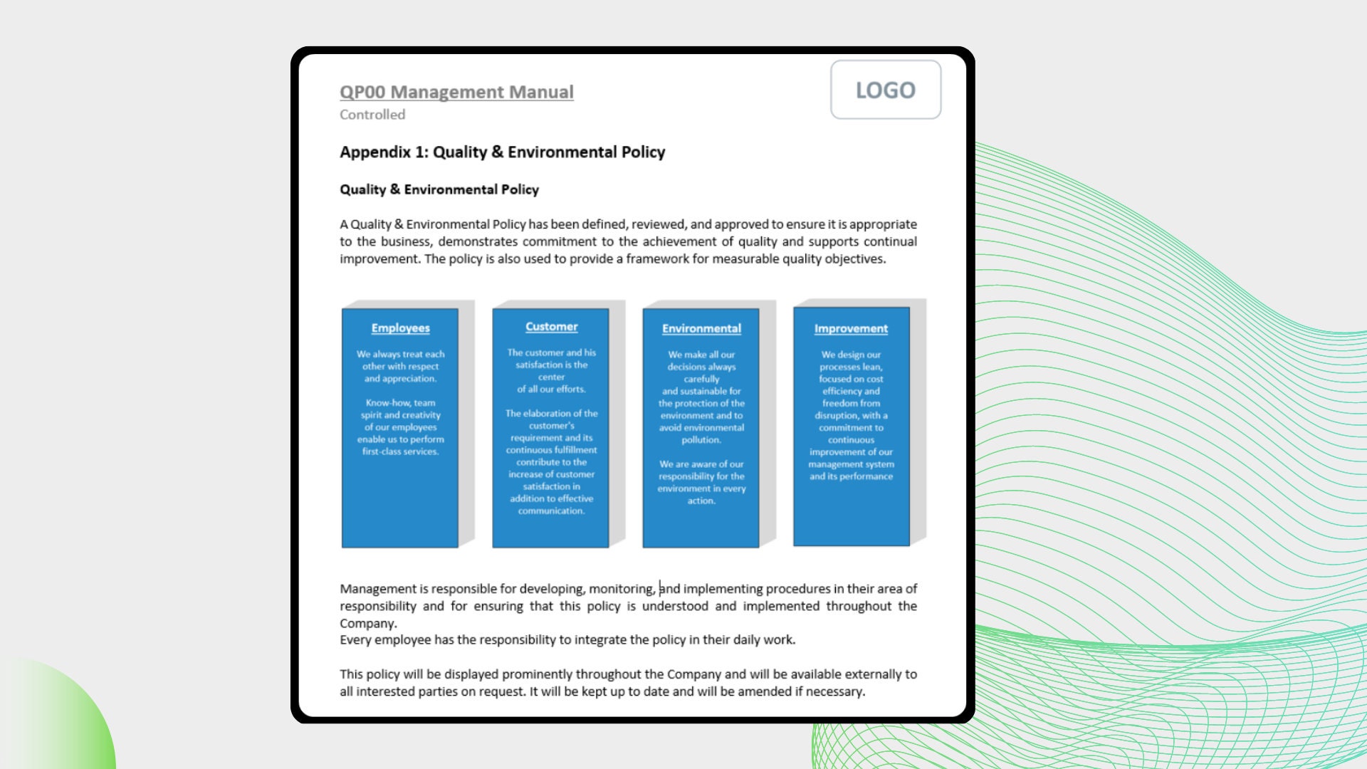 ISO 14001 Template Package Etsy ISO 14001 Template Package Etsy