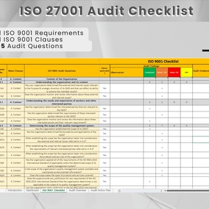 Ultimate ISO 9001 | Audit Readiness Checklist | Internal audit checklist image 2