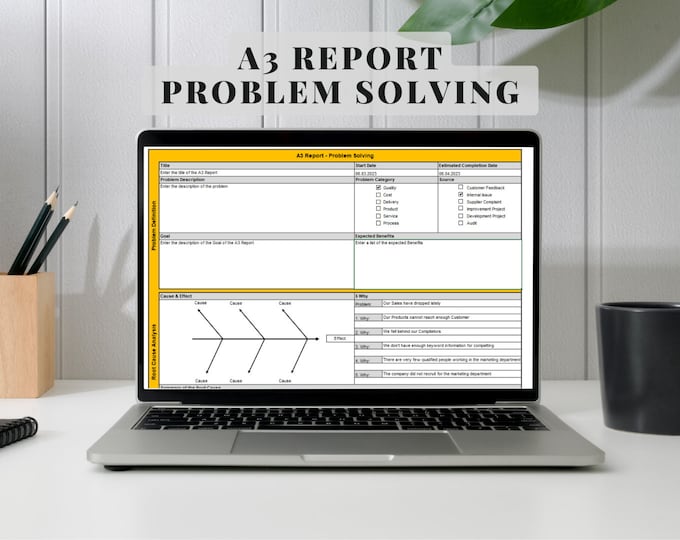 8d Rcca Problem Statement Examples 8D-Report | Root Cause Analysis | Problem Solving | Ishikawa | 5-Why ...