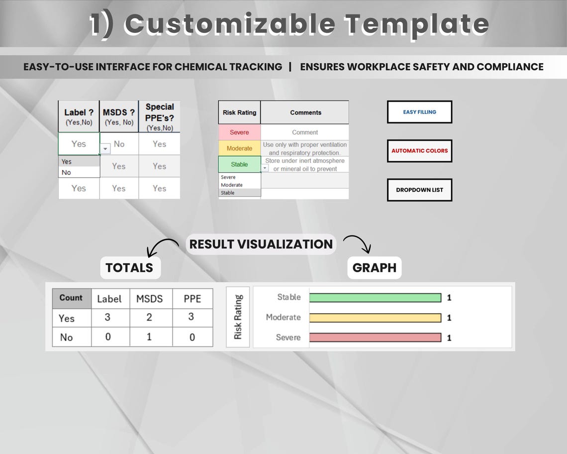 HSE Chemical Register Template | Simplify Chemical Management ...