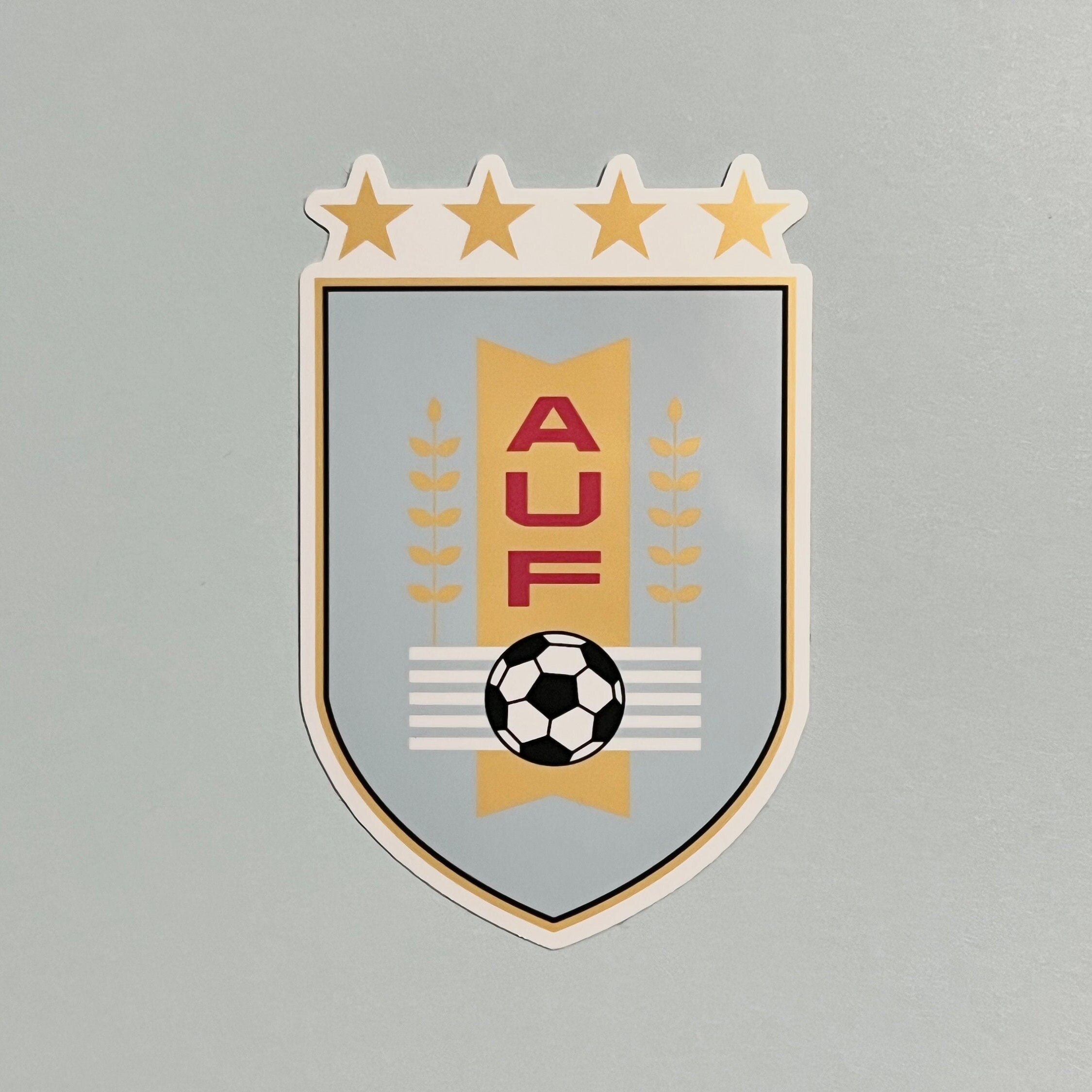 4 Pack) Seleccion Uruguay Vinyl Sticker Decal Football Futbol National Team