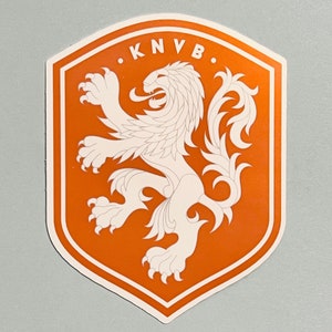  Netherlands Holland KNVB Logo Orange Square