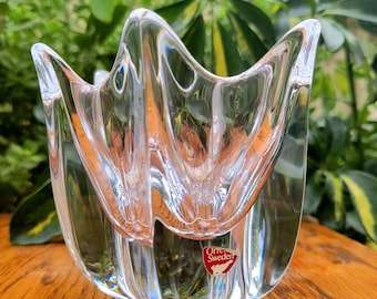 スウェーデン Orreforsオレフォス社 クリスタルボウル アンティーク