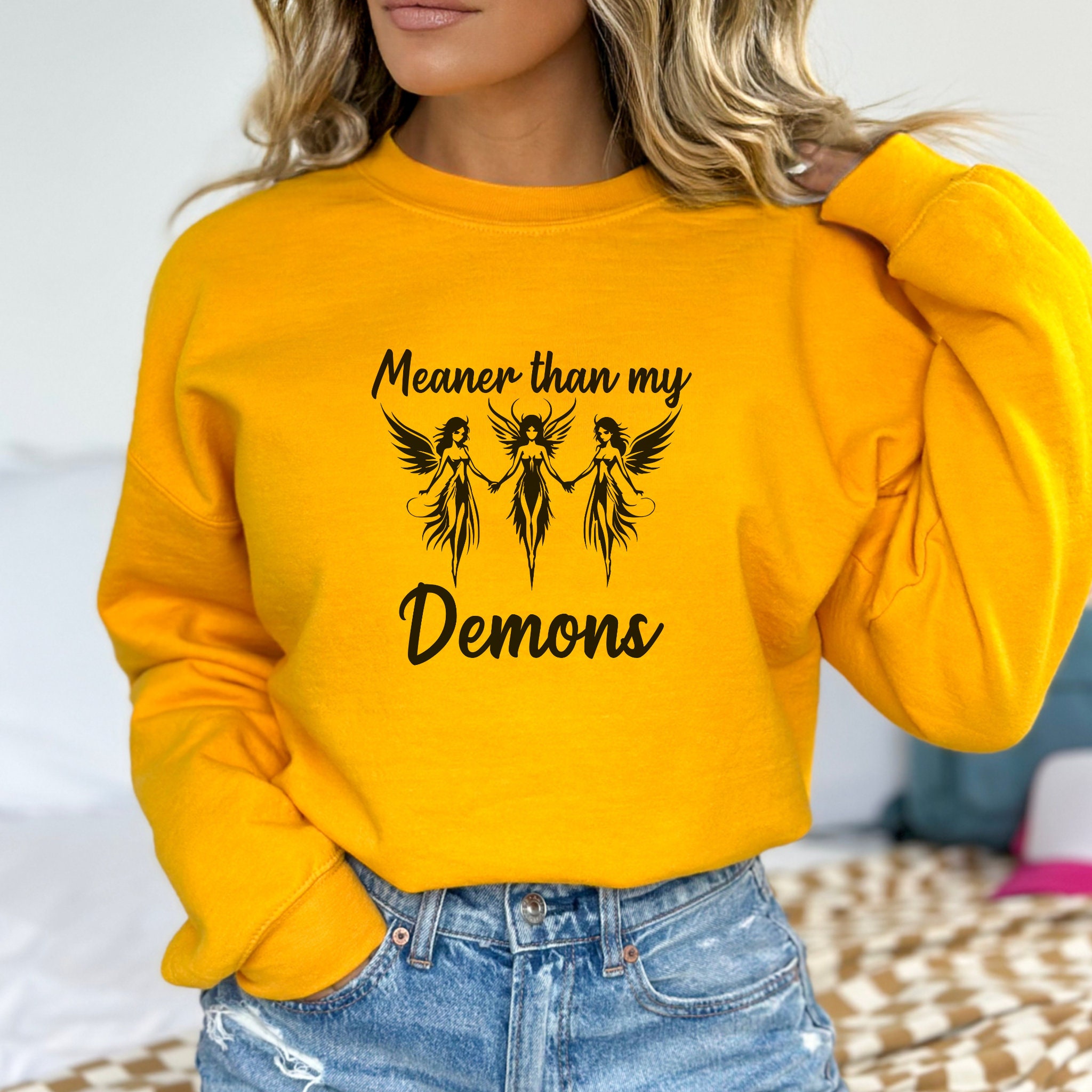 Sassy Demon Quote SVG Bundle, Funny Demon Sayings, Loving My