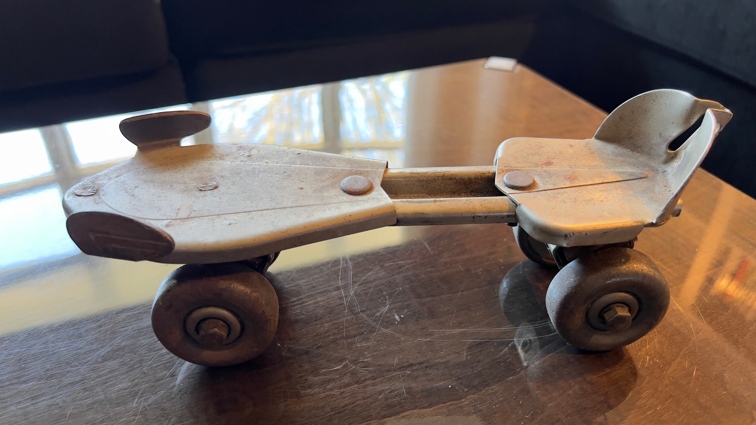 Vintage Steel Roller Skates & Key Etsy