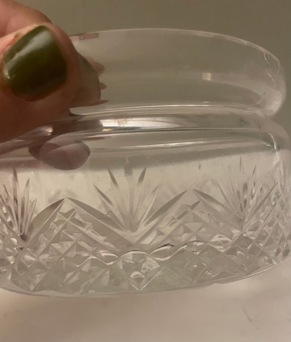 Vintage Crystal Trinket/Jewelry Box - image 5