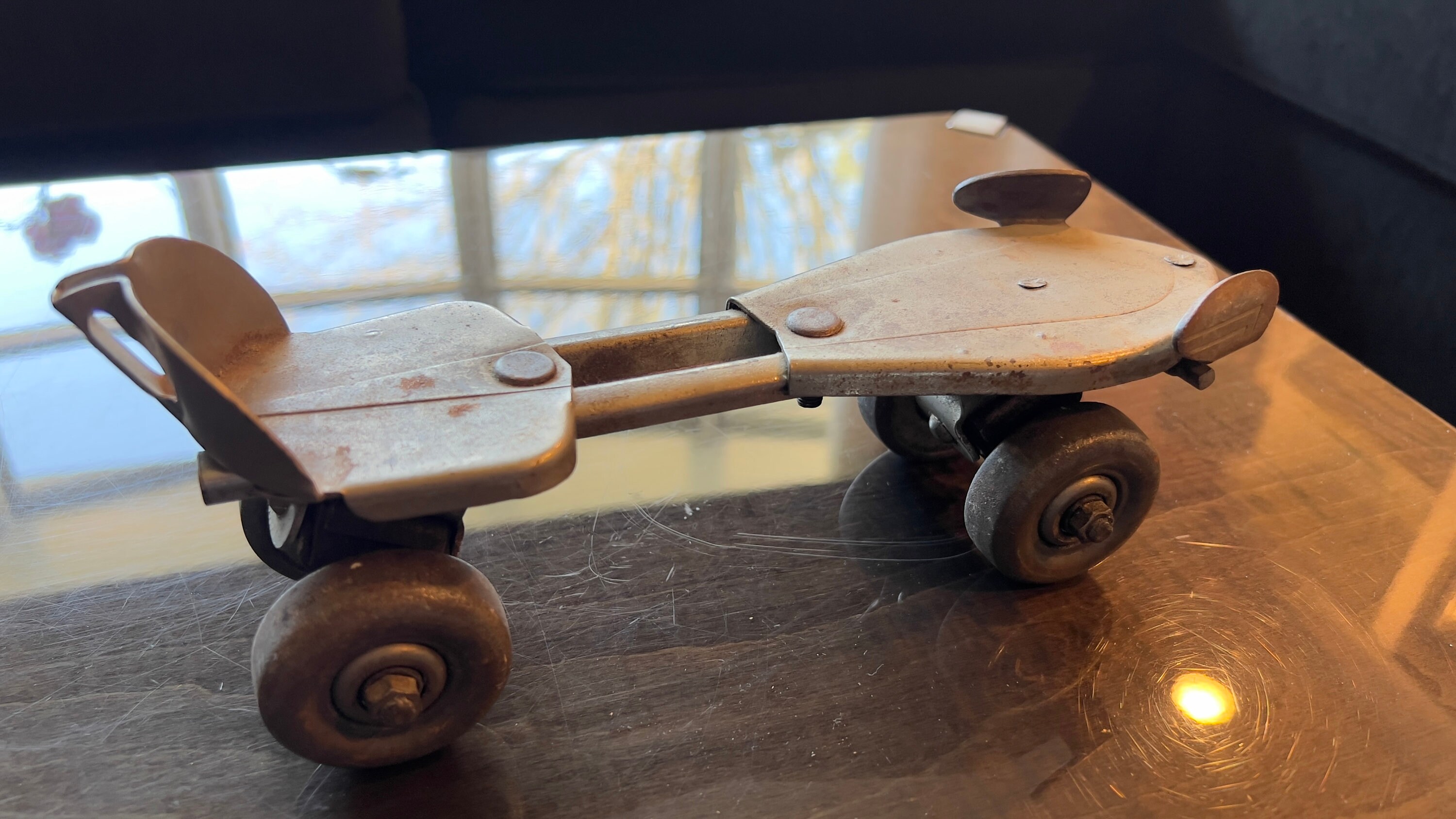 Vintage Steel Roller Skates & Key Etsy