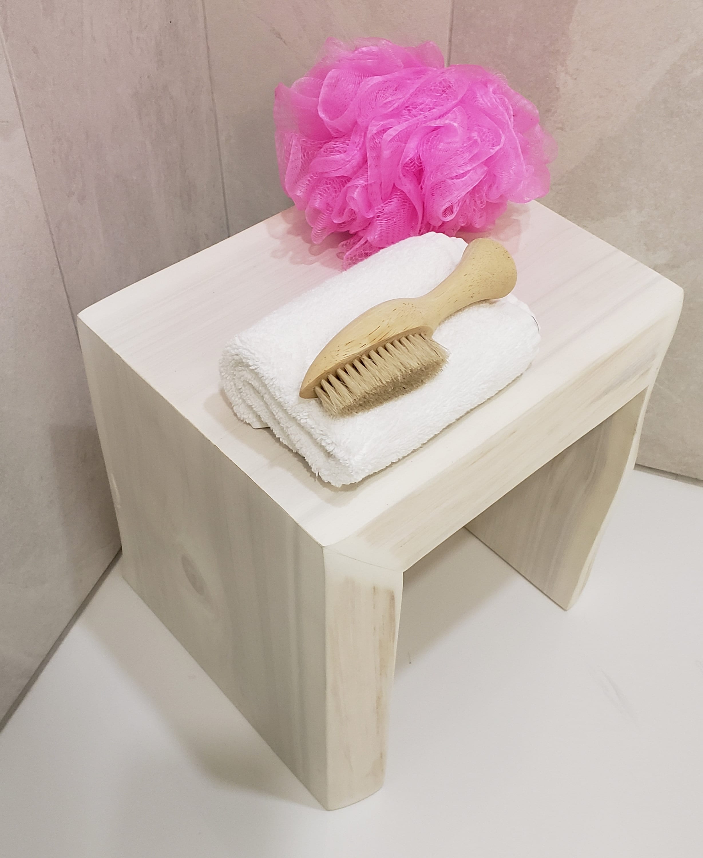Cedar Shower Bench Etsy