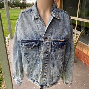 Westco stonewash vintage denim jacket