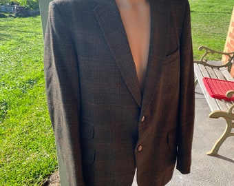 Men’s 70s/80s woollen Tweed jacket.