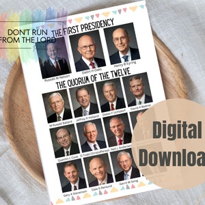 General Conference Journal Printable April 2023 Prophets - Etsy