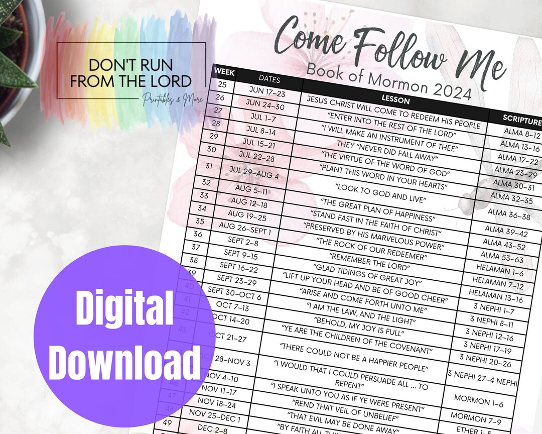 2024-come-follow-me-lesson-schedule-for-lds-church-printable-and-digital-download-book-of-mormon-study-help-individuals-and-families-cfm-etsy