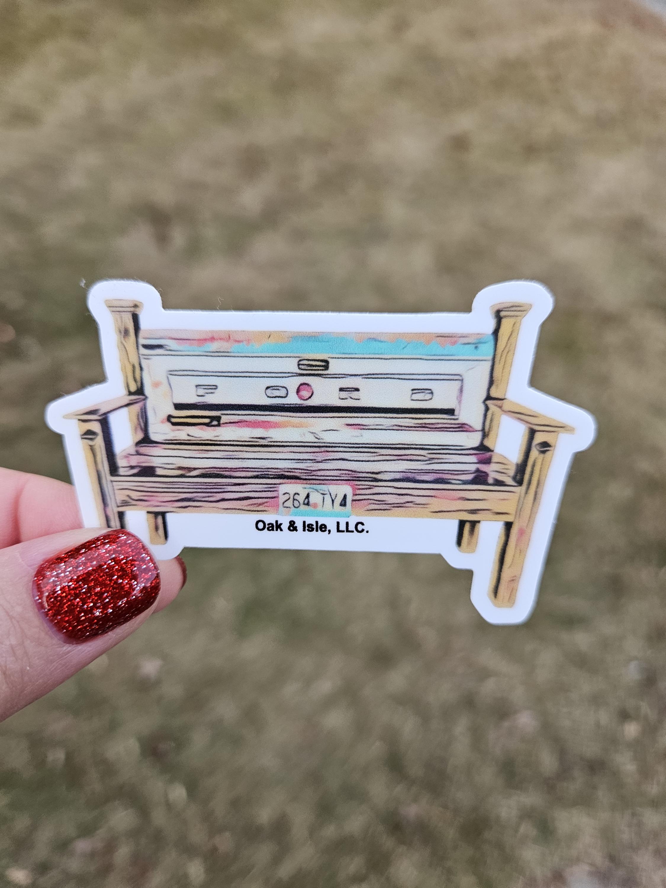Bench Stickers Tailgate Bench Stickers - Etsy